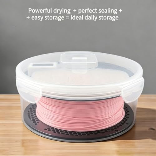 Caja Seca de Filamento 3D ASHATA Universal con Sellado Hermético Antihumedad 4