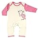Touched by Nature Baby Organic Cotton Coveralls, Giraffe 1-Pack, 0-3 Months
