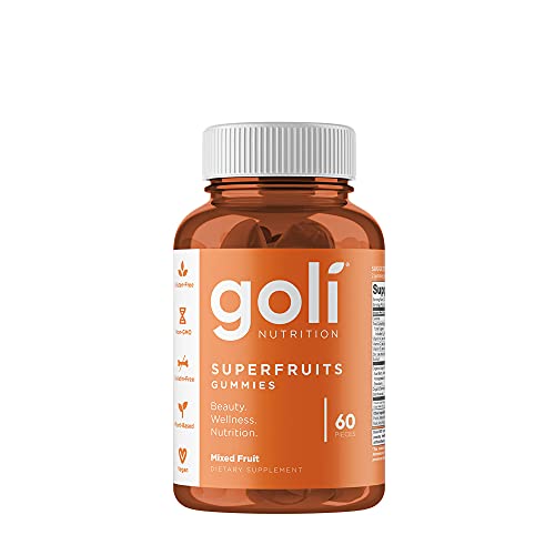 Goli Nutrition Mixed Fruit Superfruits Gummies, 60 CT Goli Nutrition Mixed Fruit Superfruits Gummies, 60 CT