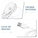 SHINEOFI 2Pcs LED Light Strip USB Powered Dimmable Touch Light for Sewing Machine Flexible Adhesive Lighting Tool for Crafting and Home Use