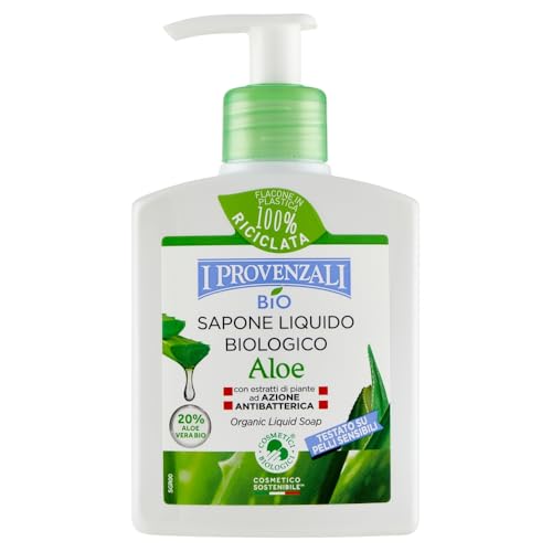 I Provenzali | Sapone Liquido Biologico Aloe, 200 ml