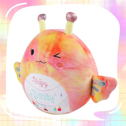 Image of Stuffed Animal Butterfly Plush Toys 14 Inch Soft Unicorn Plushies Pillow Cute Rainbow Plushies Room Decoration Birthday Gifts for Kids Toddlers Girls and Boys (Large Butterfly)