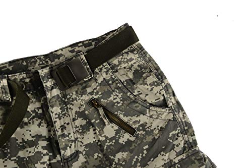 Leward Men's Wild Cotton Casual Military Army Cargo Camo Combat Work Cargo Hiking Pants with 8 Pocket3