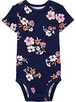 Simple Joys by Carter's Baby Girls' Short-Sleeve Bodysuit, Pack of 6, Multicolor/Ditsy Floral/Floral/Polka Dot/Tropical, 3-6 Months — image 3