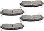 OCPTY Ceramic Brakes Pads, Quick Stop Front Brake Pad fit for 2008-2013 for Ford for F-250 Super Duty,2008-2014 for Ford for F-350 Super Duty,2011-2012 for Ford for F-450 Super Duty