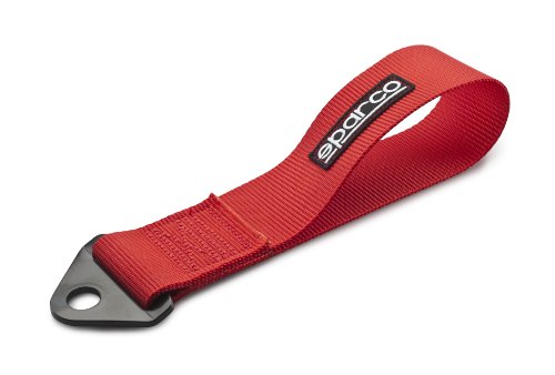 Sparco 01612RS Red Tow Strap