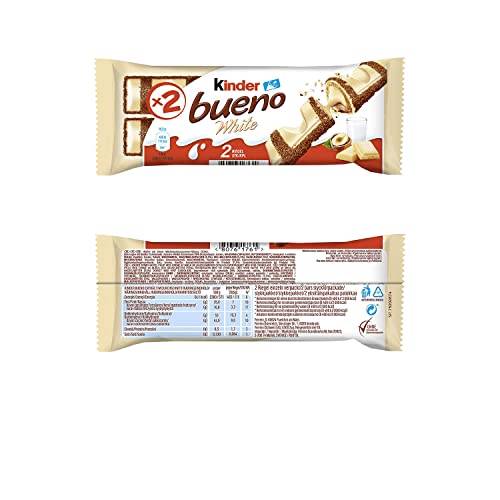 Bundle 15x kinderen bueno white 2 stuks en 15x kinderen bueno 2er (30x2 repen) met gratis vruchtenrubbers van Genussleben - Image 5