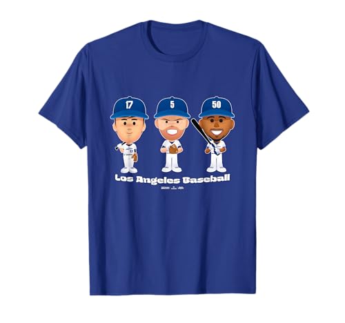 Los Angeles Baseball Players Body Trio MLBPA T-Shirt