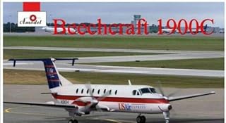 Amodel 72308-1/72 Beechcraft 1900C Version Aircraft, Scale Plastic Model kit