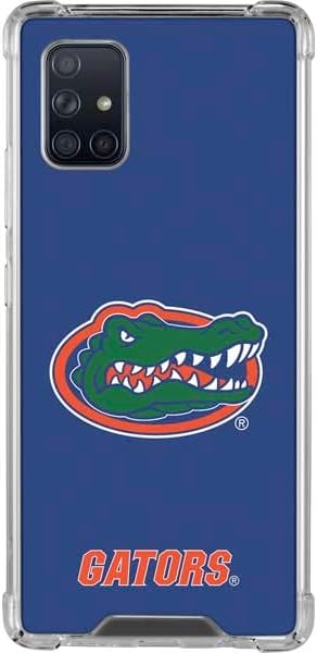 Skinit Clear Phone Case Compatible with Galaxy A71 5G - Officially Licensed University of Florida Gators Mascot Blue Design