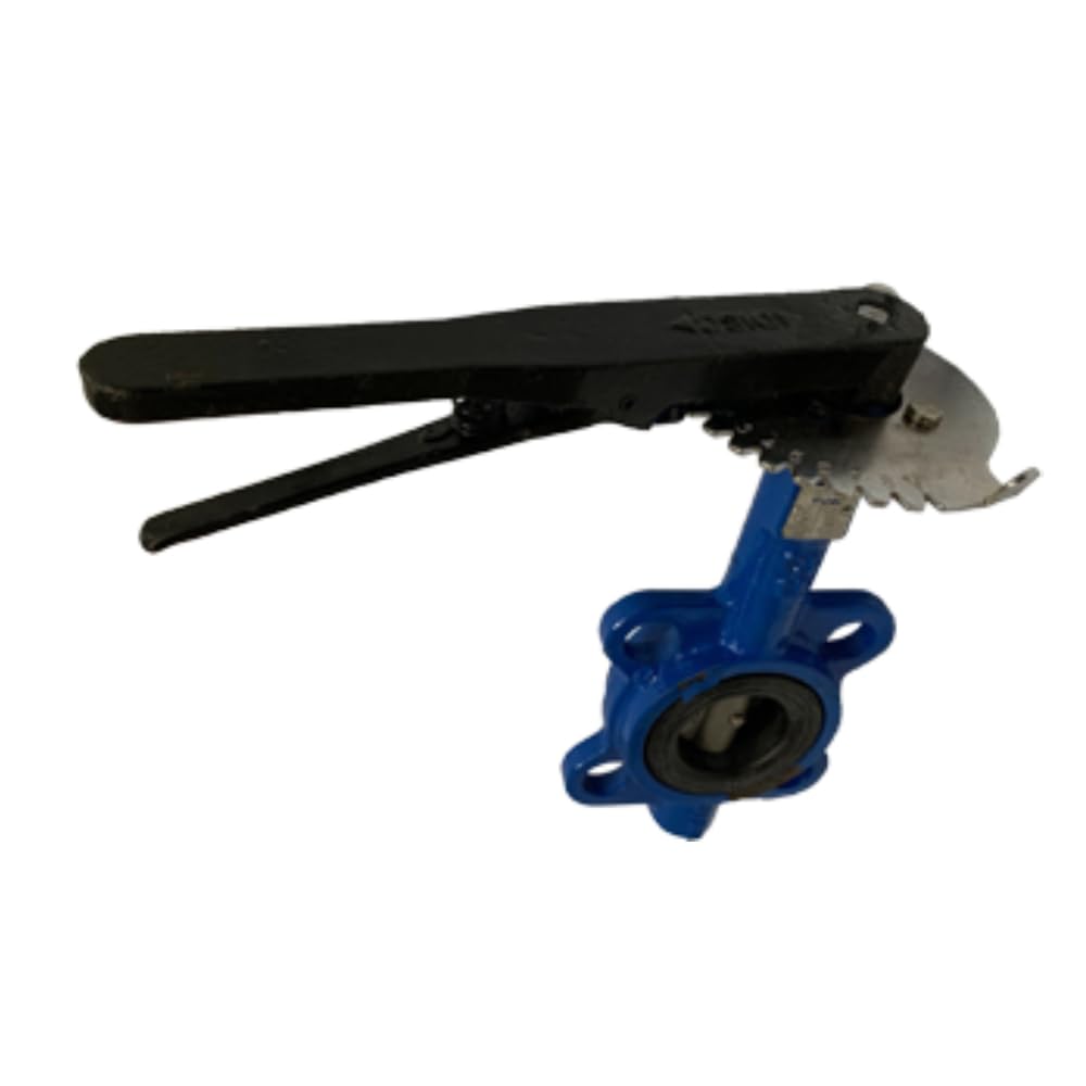 Af Vanne papillon hydro en fonte, connexion ANSI 150#, jusqu'à 150 psi, avec vanne papillon à 4 trous pour eau, huile et gaz