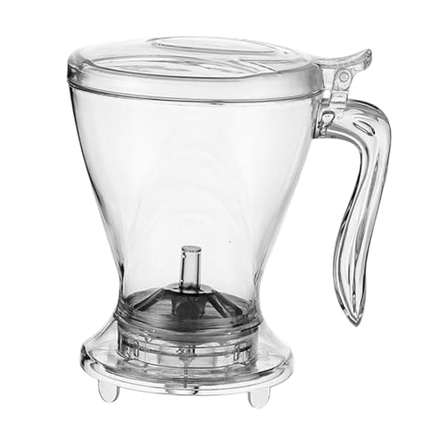 MagiDeal Accesorio gotero para café, portátil para Principiantes, fácil de Limpiar, PC para Senderismo, Viajes al Libre, Regalo para el hogar, Blanco