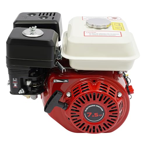 7,5 CV 4 tiempos Motor de gasolina, motor estacionario, motor industrial, 212cc motor de kart, Motor monocilíndrico, 3600 rpm, refrigerado por aire, bomba de agua de gasolina para barcos karts