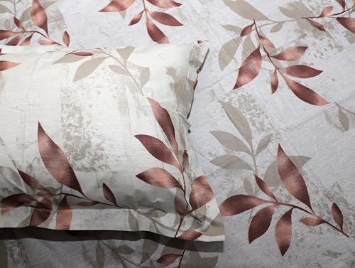 Image of Super Bedzz by Prihaal Decor Cotton Double Size Bedsheet with 2 Pillow Cover Size:108x108 (MEHRUN 3) bedsheet for Double Bed, Cotton Double bedsheet, Suitable for Bedroom, Gift Set