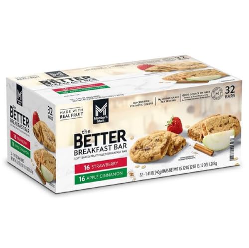 Member Mark Better Breakfast Bars, 32 ct. (Made With Real