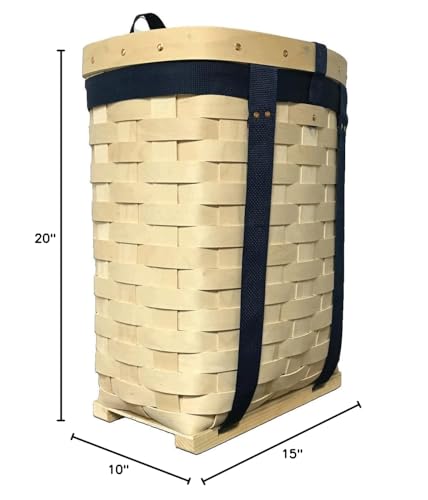 image for BUTO AuSable Brand Trappers Hardwood Maple Veneer Pack Basket 20