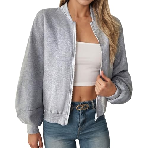 Veste décontractée femme sweat surdimensionné idéal pour le plein air et le quotidien en automne
