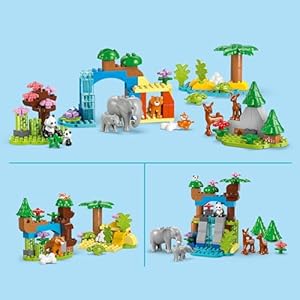 Amazon.co.jp - レゴ® デュプロ デュプロのまち 3in1 どうぶつのかぞく 10446