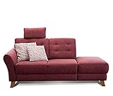recamiere ottomane chaiselongue unterschied Hochwertiger und pflegeleichter Bezugsstoff: Flachgewebe: 
