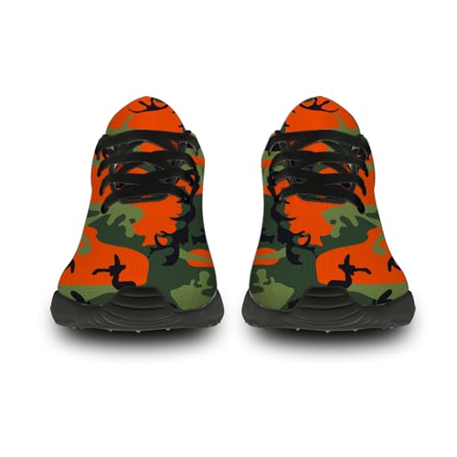 Camouflage Print Shoes for Men Women Running Comfortable Lightweight Tennis Walking Sneakers3