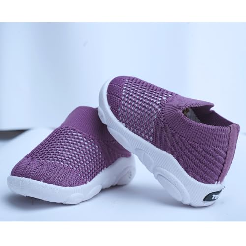 Image of Infant Shoes for Baby Boys & Girls | Musical Sound Walking Shoes | First Walker Shoes for Toddlers | Lightweight Breathable Knit Sneakers | Soft Sole Comfortable Slip On Shoes for Newborns, Babies & Kids