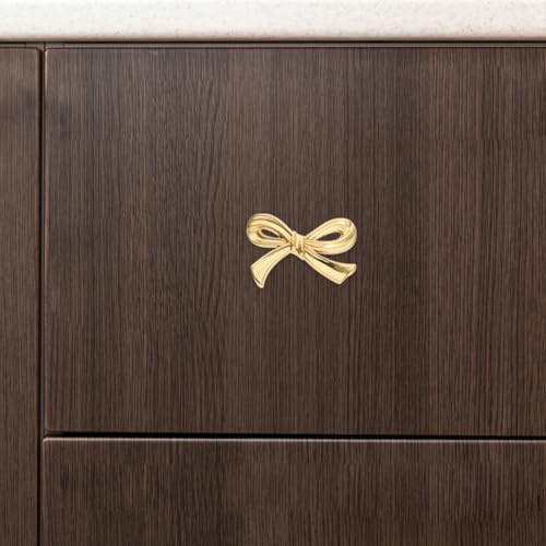 Poignées pour commode en laiton doré contre meubles ternes - 5