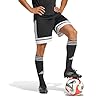 adidas Men's SQUADRA25 Short, Black/White, XXL #4