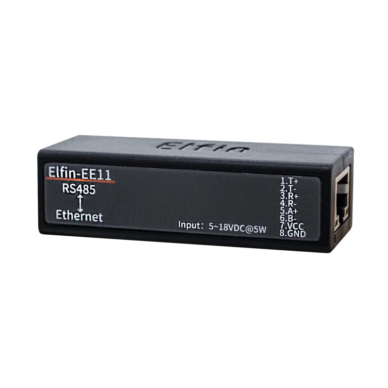 Elfin-EE11 RS485 vers Ethernet Module serveur de périphérique compatible TCP/IP Telnet Modbus TCP Protocole