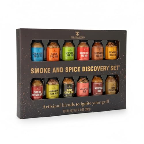 12-Pack Spice Gift Set with Jars and Rack