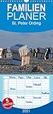  St. Peter Ording - Familienplaner hoch (Wandkalender 2021 , 21 cm x 45 cm, hoch): Meer, Strand, Dünen, Ruhe, Weite (Monatskalender, 14 Seiten ) (CALVENDO Natur)