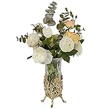★【Multifunktionale Dekoration】: Diese modische Vase ist nicht nur eine gewöhnliche Blumenvase, sondern kann auch unabhängig als Ornament existieren. Es verleiht jedem dekorativen Stil eine lebendige Note.