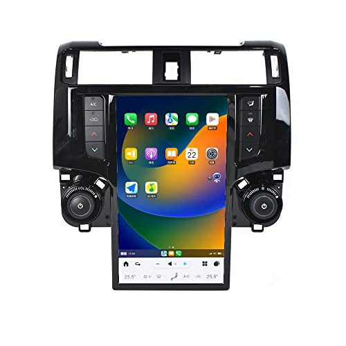 aoonav 13.6 Inch Android 13 Car Stereo Radio Upgrade for Toyota 4Runner 2009-2018 Multimedia Video Player GPS Navigation 1080P Touch Screen Carplay WiFi Bluetooth Head Unit Replacement