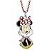 Disney Minnie Mouse Fashion Charm Necklace, 16" Chain