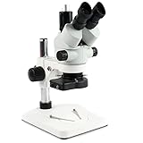 Microscopio estéreo trinocular Ampliación de zoom continuo 7X-45X+cámara de video microscópica USB de 14MP Compatible con Reparación Compatible con Compatible con Compatible con iPhone PCB$332.99