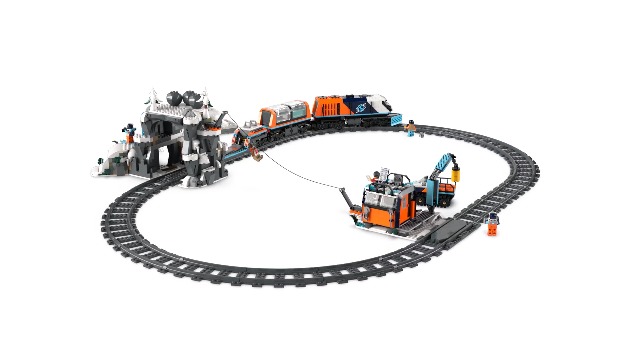 すのすと LEGO City Explorers' Arctic Polar Express Train Toy Vehicle Set