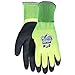 Red Steer A324 H2O Chilly Grip Waterproof Thermal-lined Black/Hi-Vis Full Fingered Work Gloves Size Medium (6 Pair)