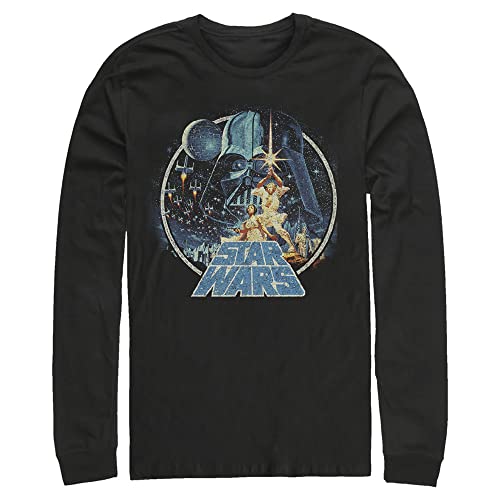 T-shirt Star Wars homme coupe vintage victory confortable à manches longues
