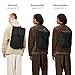 RAINS Backpack – Durable Waterproof Laptop Backpack for Men and Women for Travel, Work and Commuting – Black Bag with Secure Closure – 15