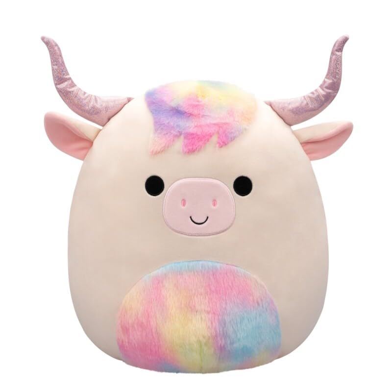Squishmallows Dagnus the Highland Cow Plush Toy 40 cm - Original Cuddly Toys 2025