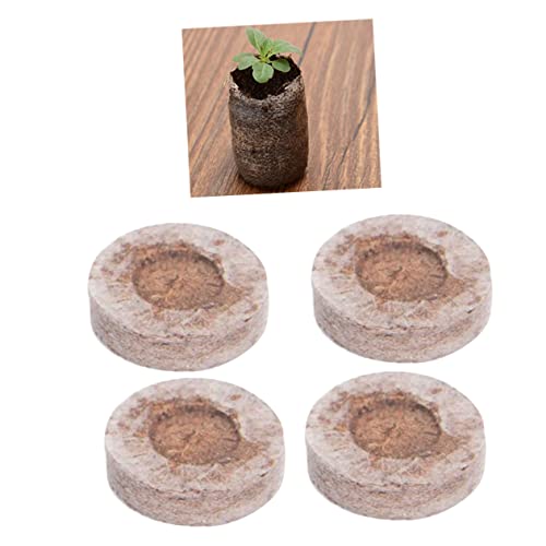 SUPVOX 10pezzi Torba Comprimibili per Germinazione Torba Nutrienti per Piante e Trapianti con Percentuale