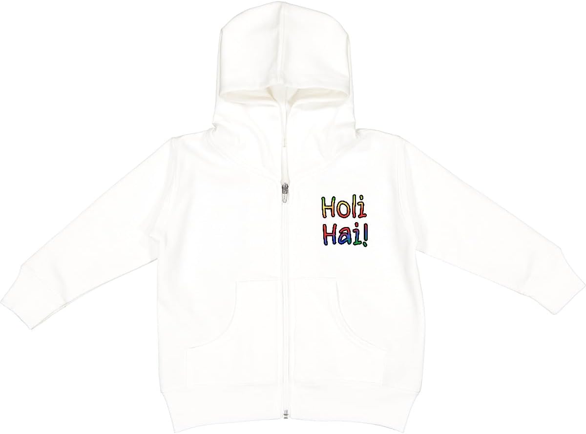 inktastic Holi Hai Festival Of Colors Toddler Hooded Jacket