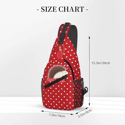 Pequeña mochila de tirantes cruzados para senderismo miniatura 3