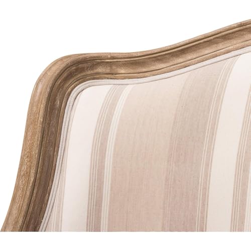 Sillón francés con estructura sólida de madera miniatura 6