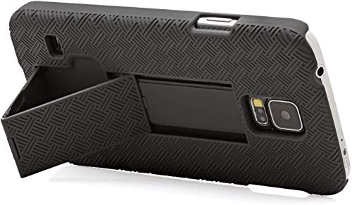 Galaxy S5 Case, Aduro Combo Shell & Holster Case Super Slim Shell Case W/Built-In Kickstand + Swivel Belt Clip Holster For Samsung Galaxy S5 #TOP7