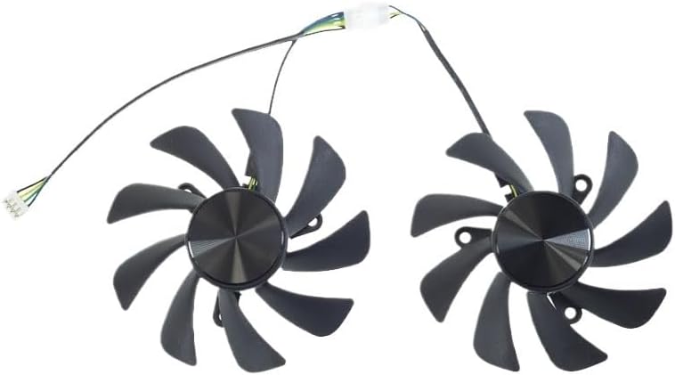 87MM CF9015H12D 12V 4-Pin 2 Ball RTX2060 Replacement Graphics Card Fan Compatible with RTX 2060 RTX 2070 Video Card Cooling Fan