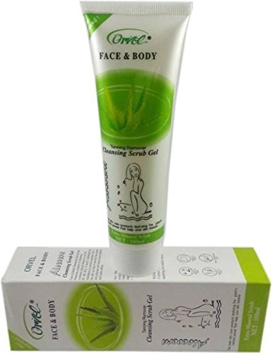 Orvel Aloevera Face & Body Scrub (100 ml)