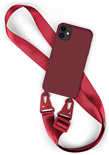 Chaîne de téléphone portable iPhone 11 moex housse bandoulière nylon