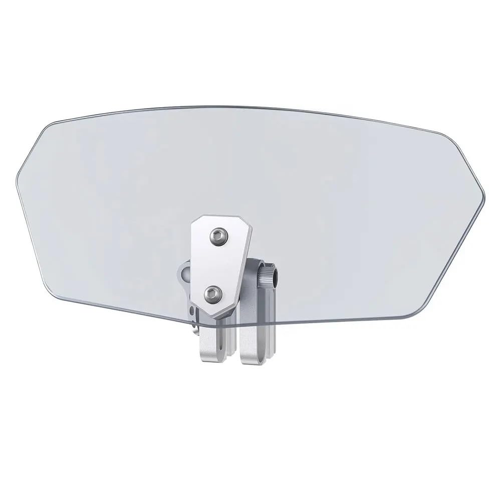Extension de pare-brise moto robuste avec pince de fixation stable