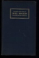 ACCEPTANCE OF THE STATUE OF WILL ROGERS PRESENTED BY THE STATE OF OKLAHOMA B000H5IOPQ Book Cover