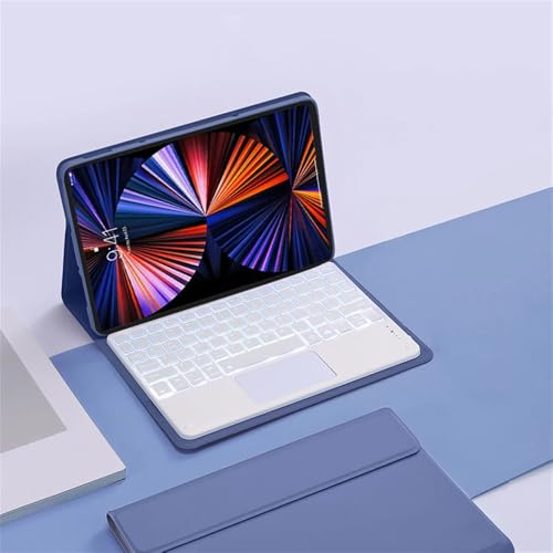 Lenovo Xiaoxin Pad Pro 2025 �L�[�{�[�h�P�[�X �g���b�N�p�b�h �o�b�N���C�g�t�� �}�O�l�b�g���L�[�{�[�h�J�o�[ Xiaoxin Pad Pro 12.7 2025 Funda�p �u���[ �|���g�K����L�[�{�[�h